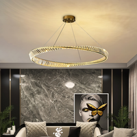 LED осветително тяло Cristal EnVogue, висящо, с дистанционно управление