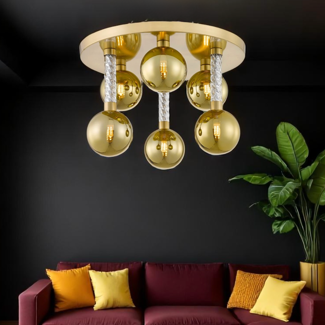 Осветително тяло Luxury Gold Mida