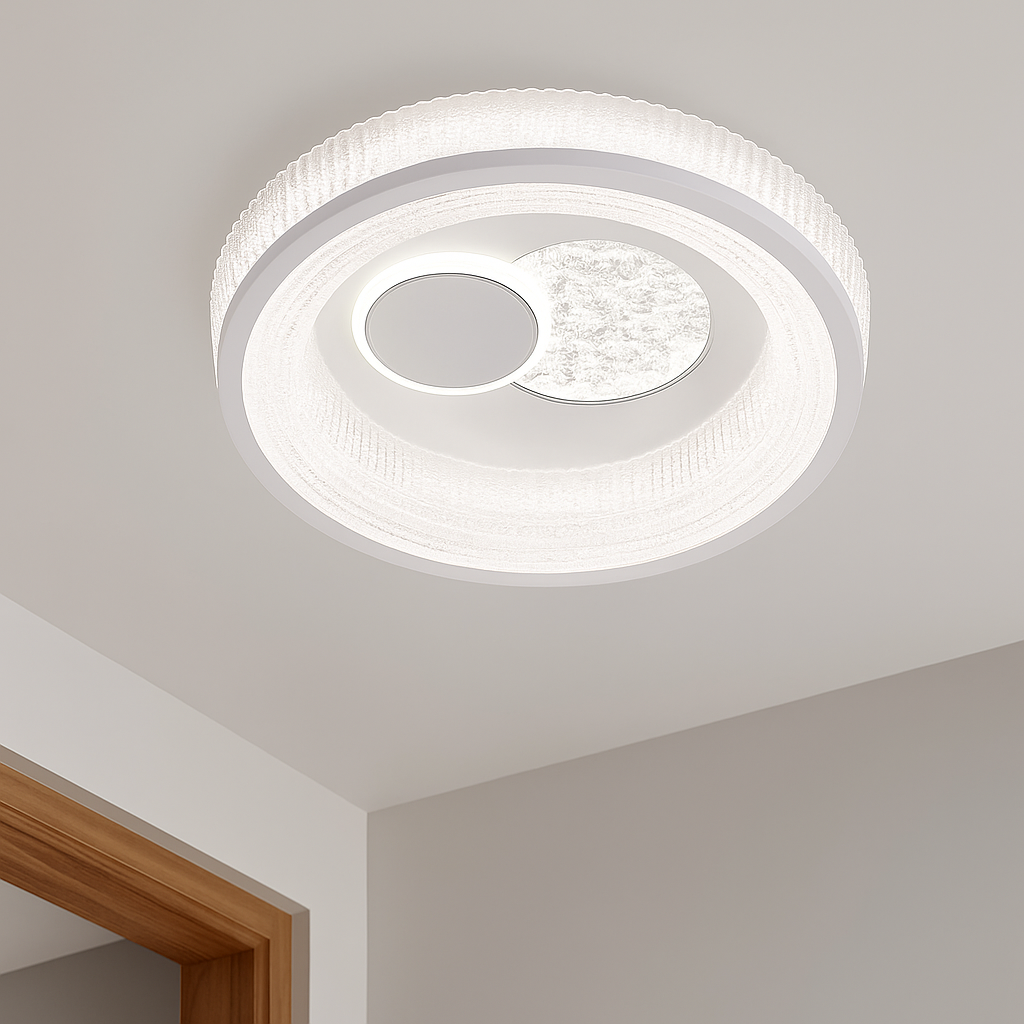 Осветително тяло LED Koko ROUND White Еквивалент 340W 