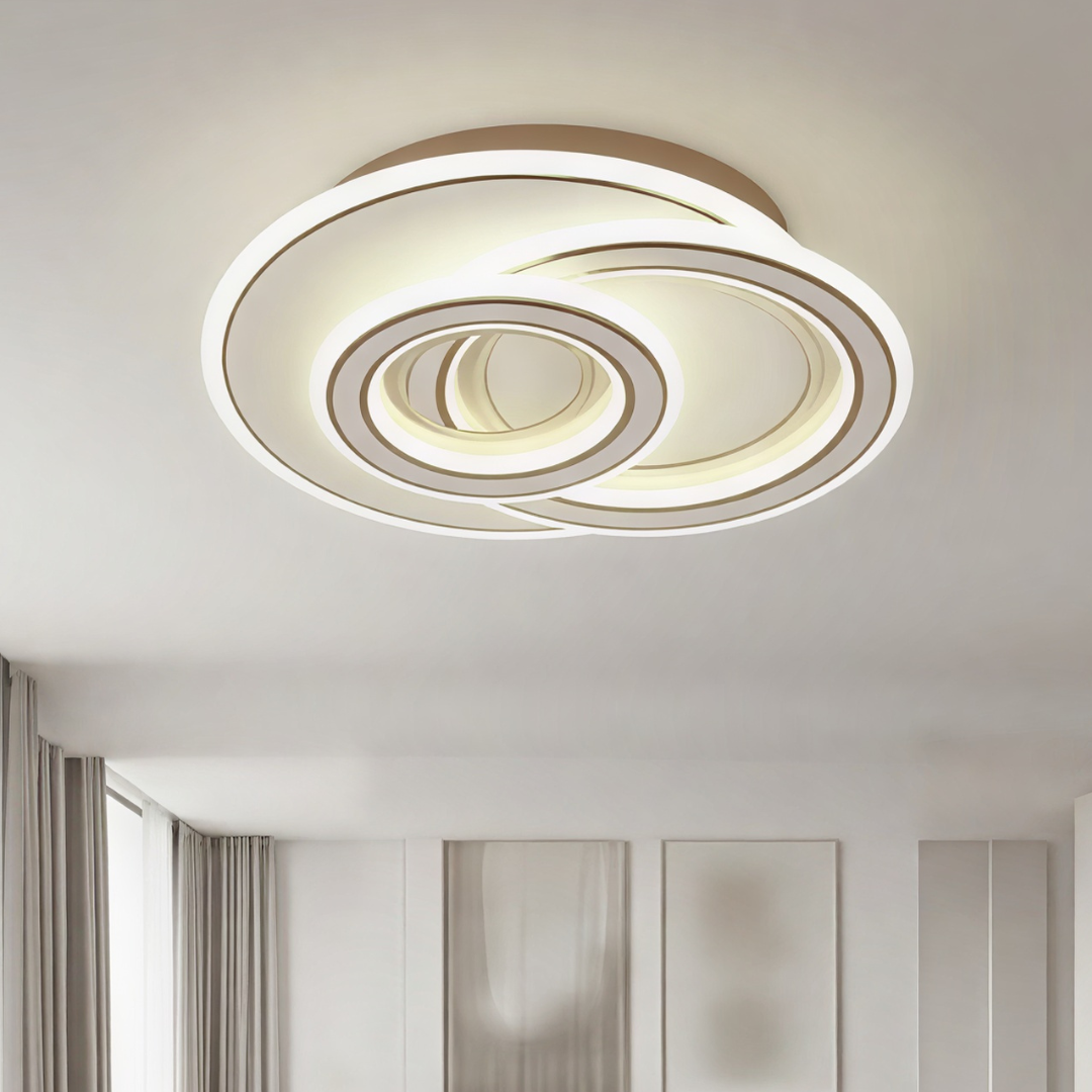 Осветително тяло LED Zefir ROUND Gold Еквивалент 500W