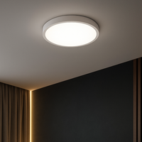 LED плафон за баня 26W бял 30cm IP40 3 вида светлина еквивалент 200W