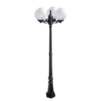 Stalp De Gradina Negru 3 Brate 40W 220CM STALP ORNAMENTAL / NEAGRA GARDEN POLE