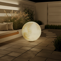 Глобус абажур мат външен MOONGLOW 60CM