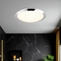 LED плафон за баня IP44 Umberto Хром 12W Еквивалент 100W