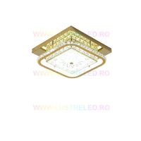LED осветително тяло 60W ROYAL SQUARE Gold еквивалент 300W