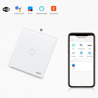 Еднополюсен WiFi стъклен сензорен ключ