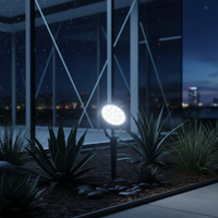 LED спот за градина Lollipop 15W студена светлина черен