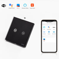 WiFi стъклен сензорен ключ за пердета