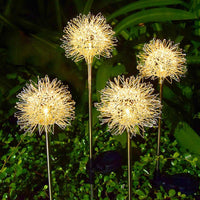 Соларен градински стълб Декорация DANDELION 73CM