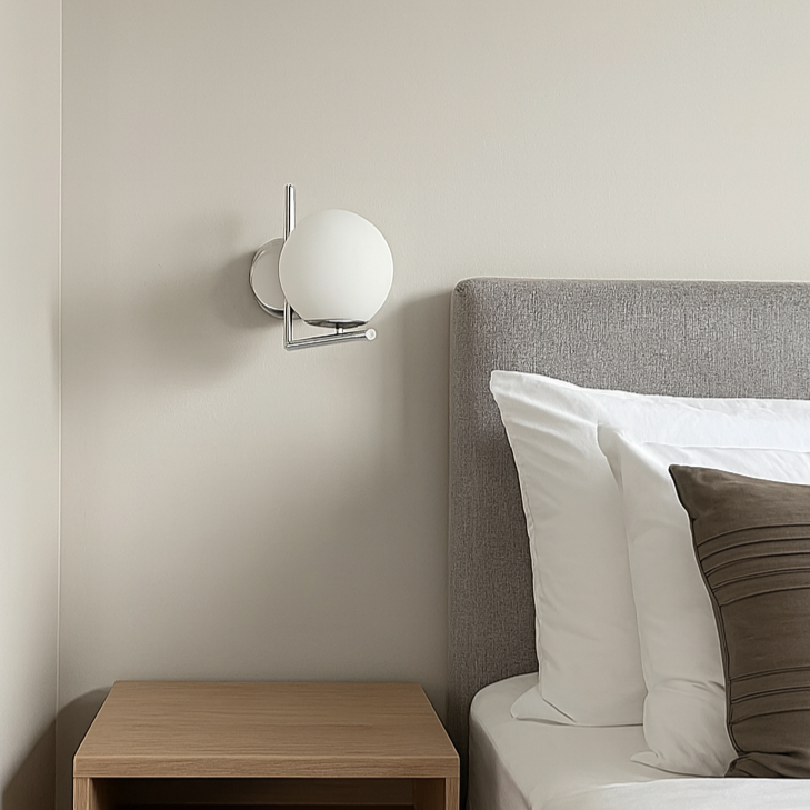 Аплик Nordic Style Абажур Мат Silver Globe
