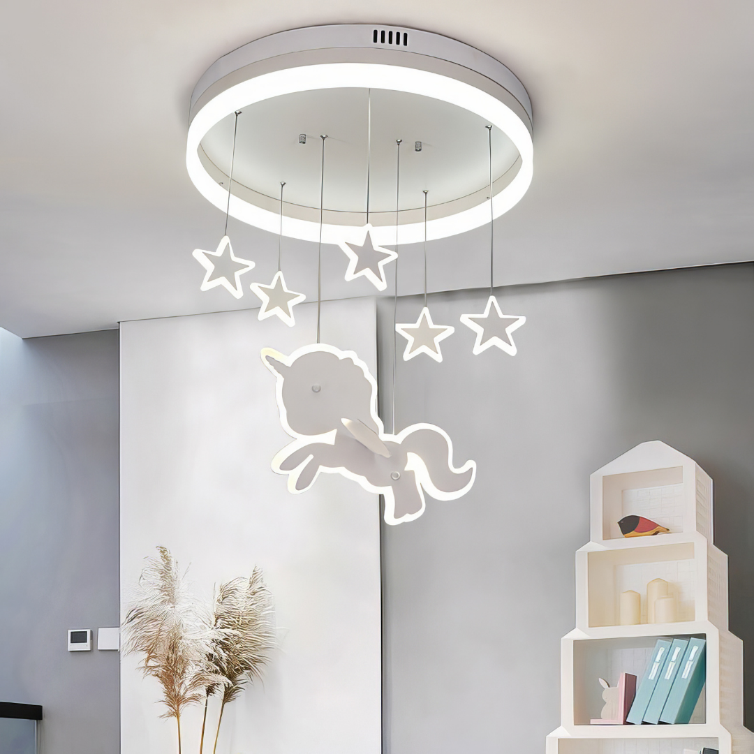 Осветително тяло LED 100W Starry Unicorn с дистанционно, еквивалент 500W