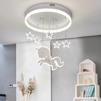 Осветително тяло LED 100W Starry Unicorn с дистанционно, еквивалент 500W