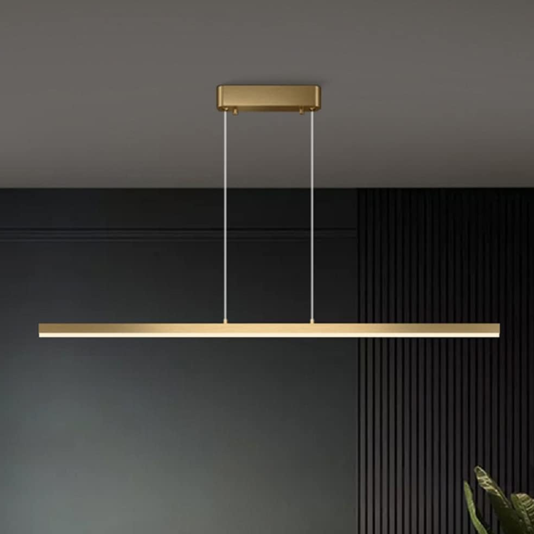 LED осветително тяло 36W Elegant Office Gold, висящо, еквивалент 300W