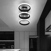 LED осветително тяло 54W ENZO CIRCLE BLACK Еквивалент 300W
