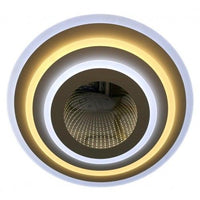 LED осветително тяло ROUND 3D с дистанционно, еквивалент 800W