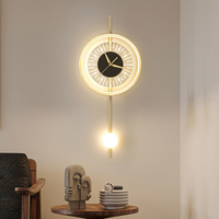 LED аплик с часовник Pendulum Glow AL204-1