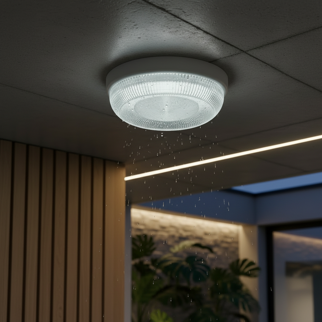 LED плафон GLYNT 25W за външен монтаж IP44