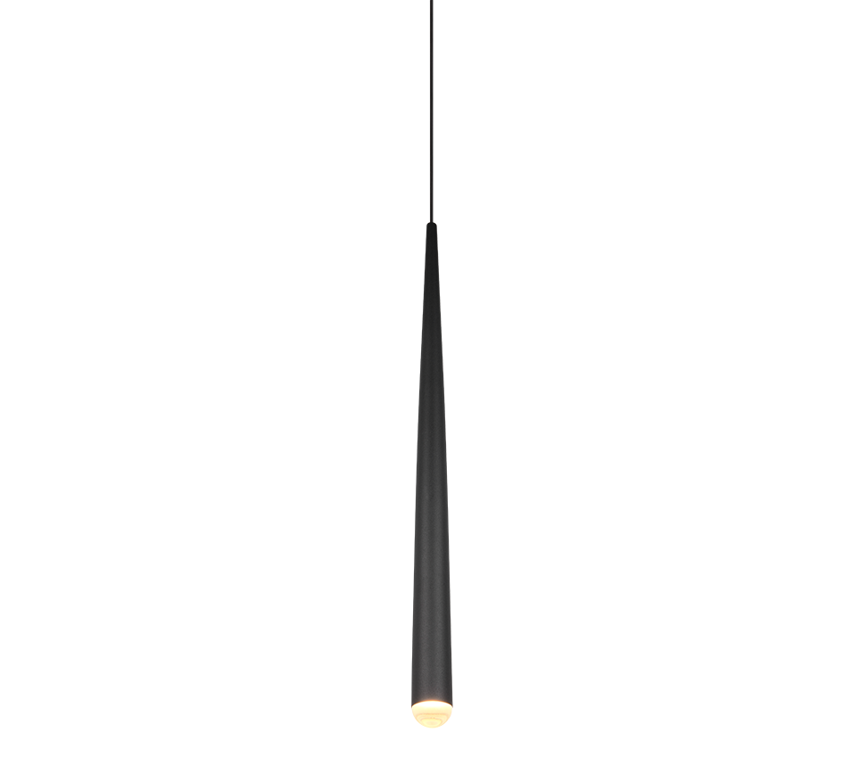 Пендел LED Premium CALA Black 5.5W, 3 вида светлина от бутон, димируем