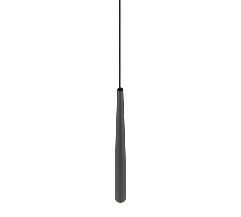Пендел LED Premium CALA Black 5.5W, 3 вида светлина от бутон, димируем