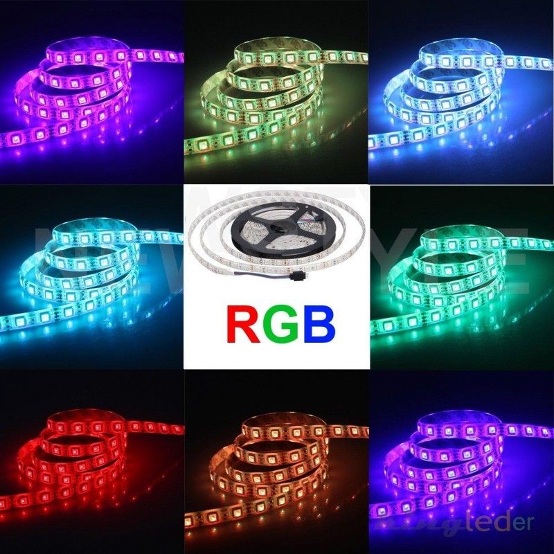 LED лента 5050 RGB 120 SMD-ML външна - ролка 5 метра
