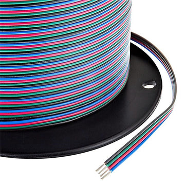 Проводников RGB кабел 12V 4 жила