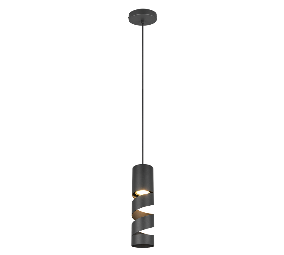 Пендел LED STREAM Black 1xGU10