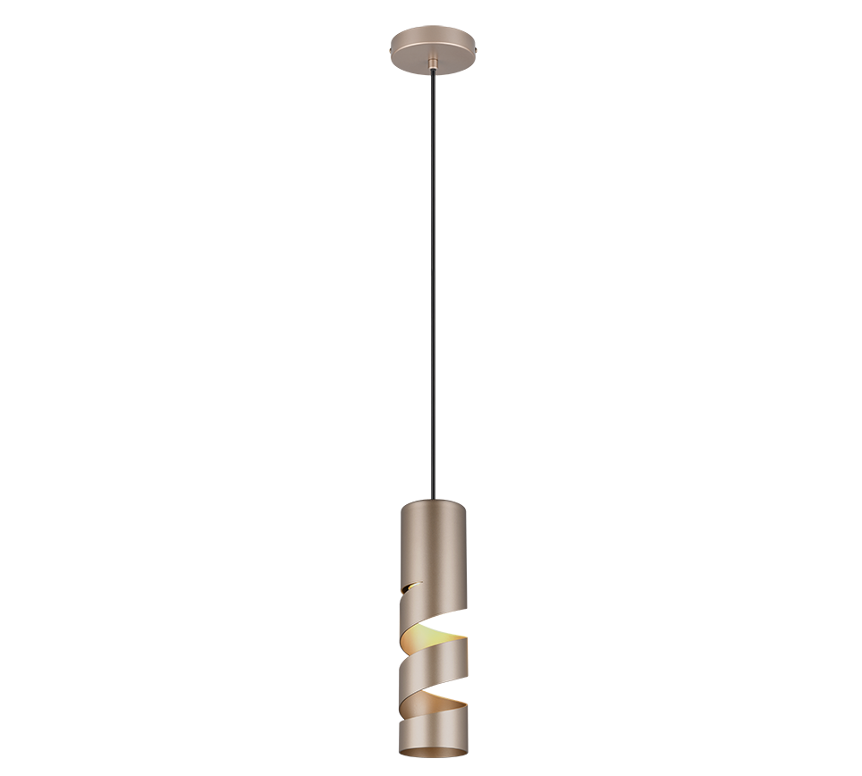Pendul LED STREAM Coffee 1xGU10 MARO / LUXURY Lighting Fixtures