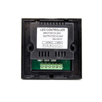 Контролер RGB 12V 12A за стена TOUCH черен