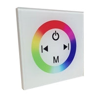 RGB контролер 12V 12A за стена TOUCH бял