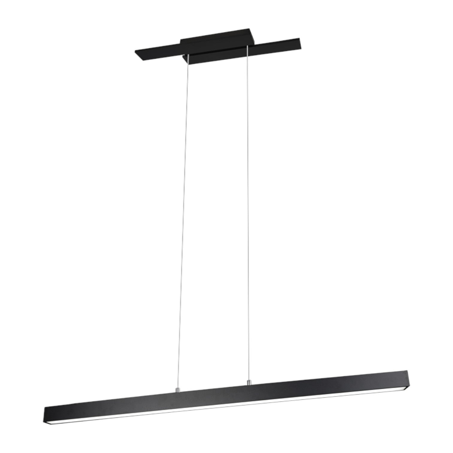 LED висящо осветително тяло MARCO Black 115,5CM линейно – еквивалент 350W
