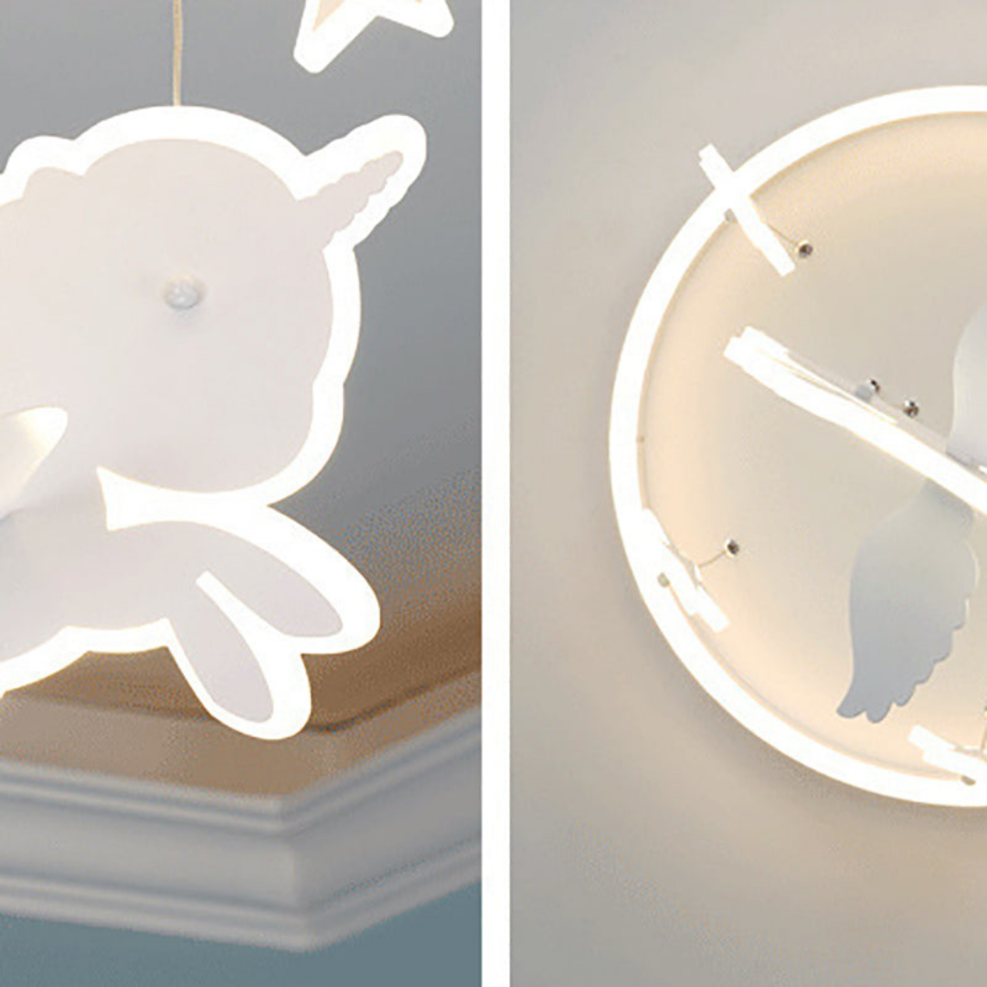 Осветително тяло LED 100W Starry Unicorn с дистанционно, еквивалент 500W