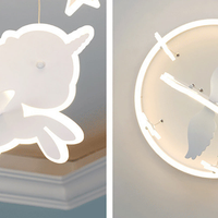 Осветително тяло LED 100W Starry Unicorn с дистанционно, еквивалент 500W