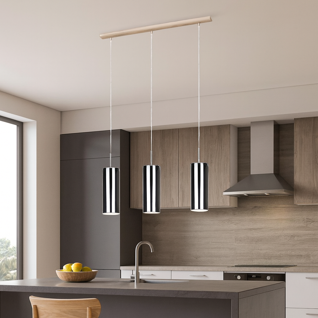 Осветително тяло висящо SELVINO Silver 110CM