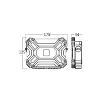 Портативен LED прожектор 20W 2000lm 6500K с USB-C акумулатор