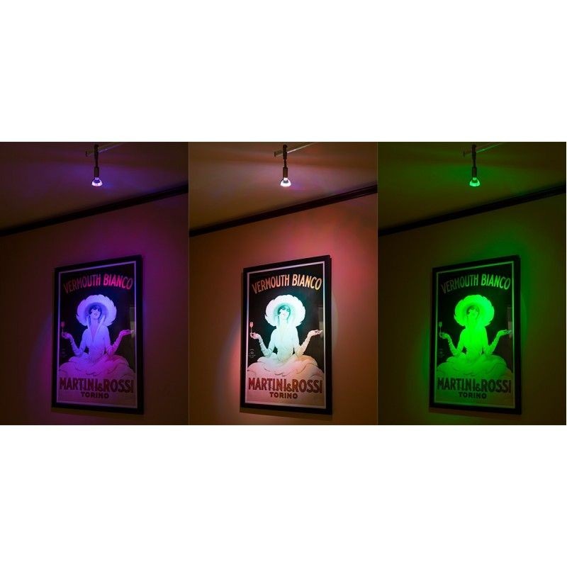 LED крушка E27 10W RGB с дистанционно