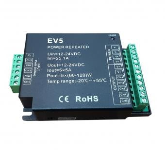 Усилвател RGBWW 25A 12V