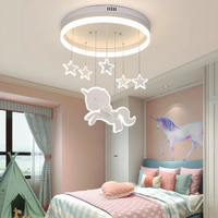 Осветително тяло LED 100W Starry Unicorn с дистанционно, еквивалент 500W