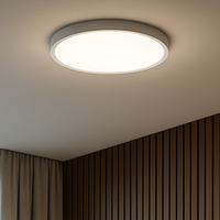 LED плафон за баня 26W бял 30cm IP40 3 вида светлина еквивалент 200W