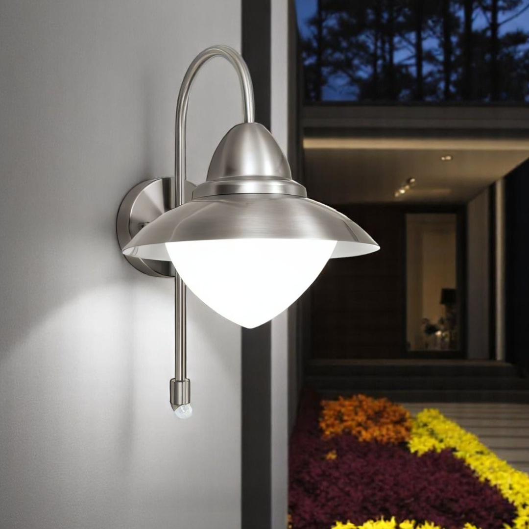 Аплик Inox SIDNEY Exterior със сензор 87105 Eglo