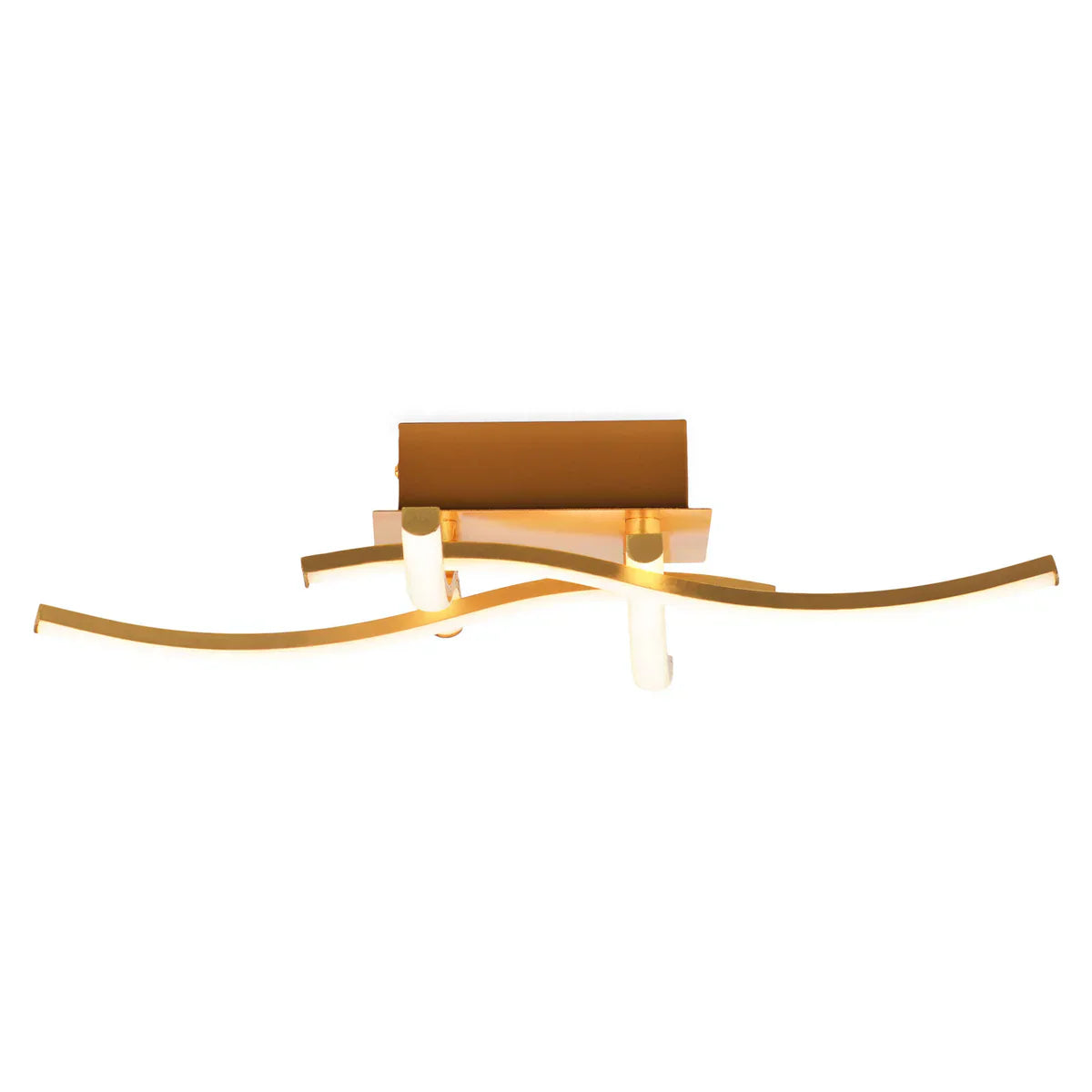 LED аплик Waves Lines Gold еквивалент 300W
