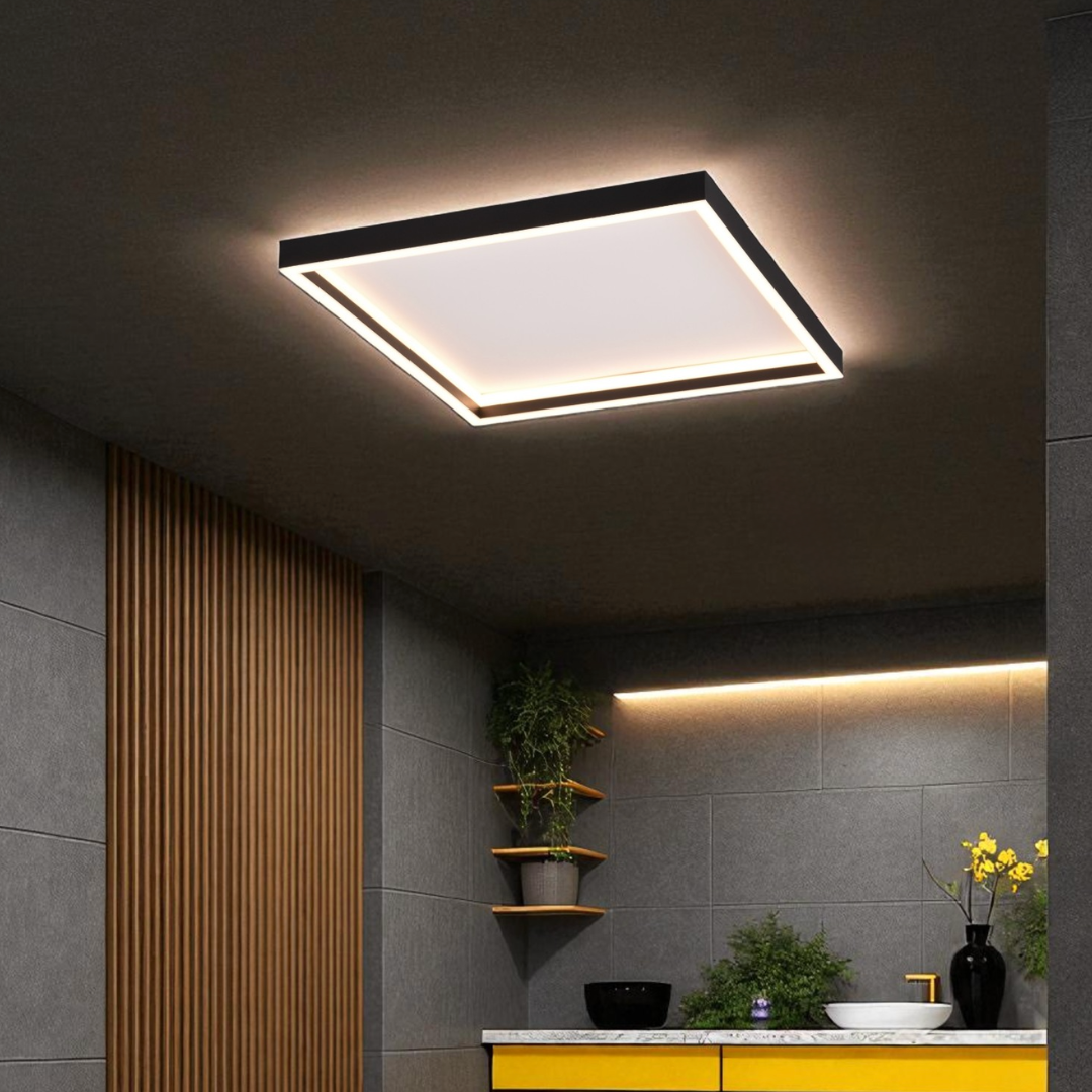 LED плафон ROTONDA Black Premium