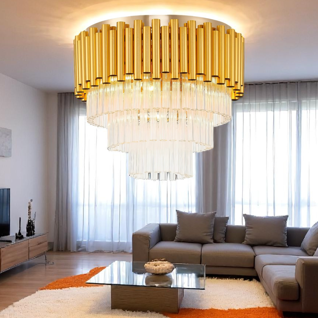 Кристален полилей Luxury Golden SUFITOWA