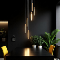 LED осветително тяло тип пендел ELIOT Дърво Дизайн Еквивалент 300W