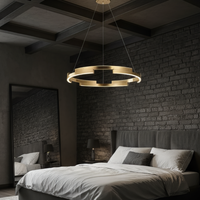 LED осветително тяло висящо Gold, еквивалент 520W, с дистанционно