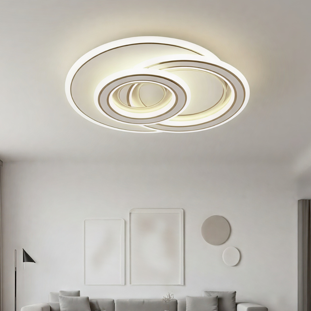 Осветително тяло LED Zefir ROUND Gold Еквивалент 500W