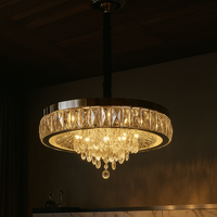 LED полилей Axon Cristal Silver, еквивалент 550W