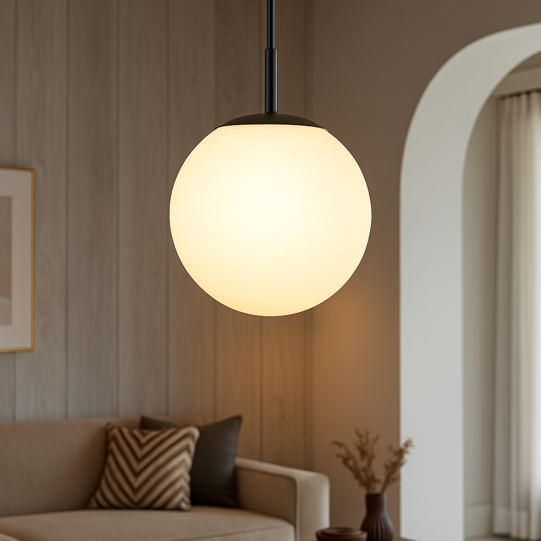 Pendul 1xE27 Black NEAGRA / LUXURY Lighting Fixtures