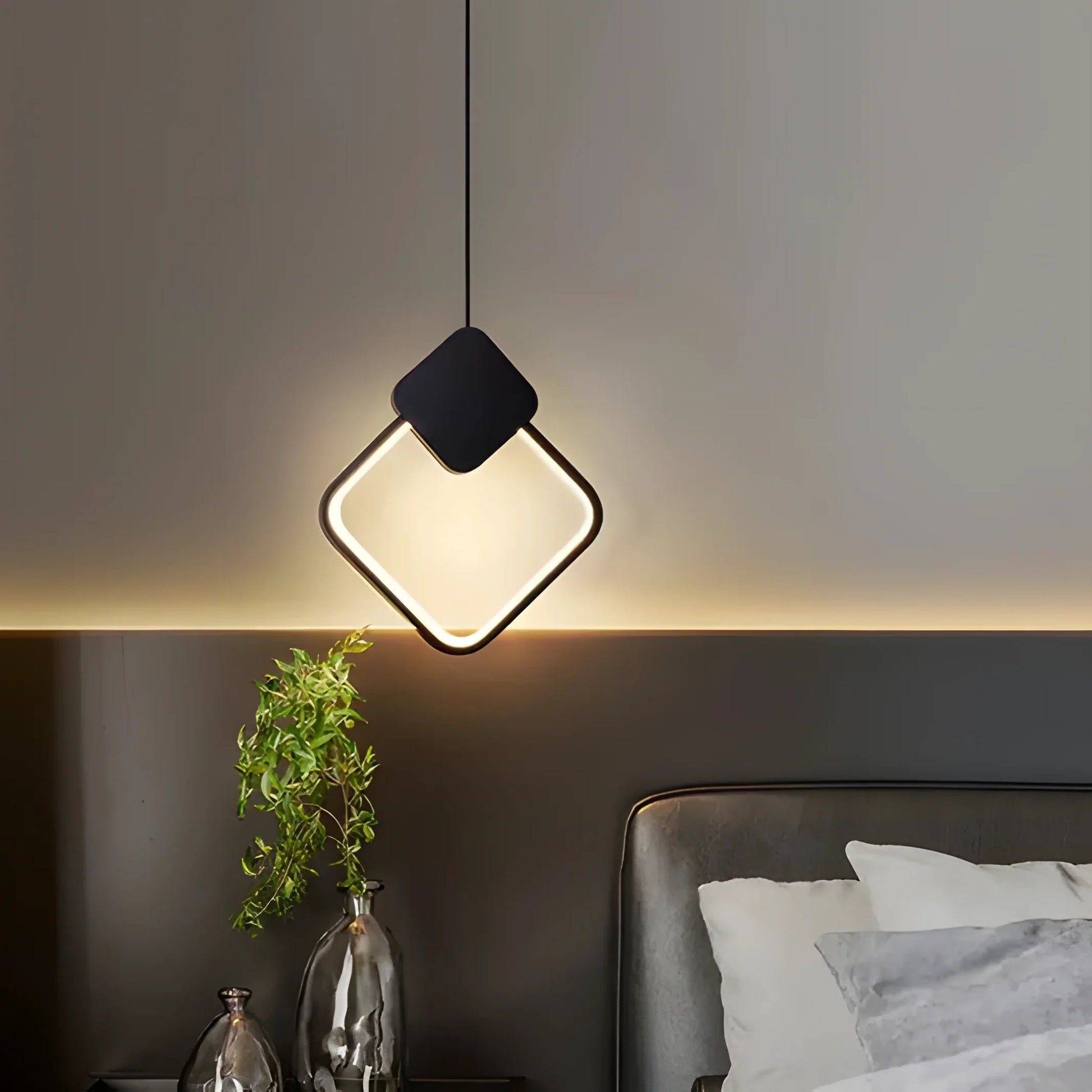 LED пендел Diamond 3 вида светлина, еквивалент 150W