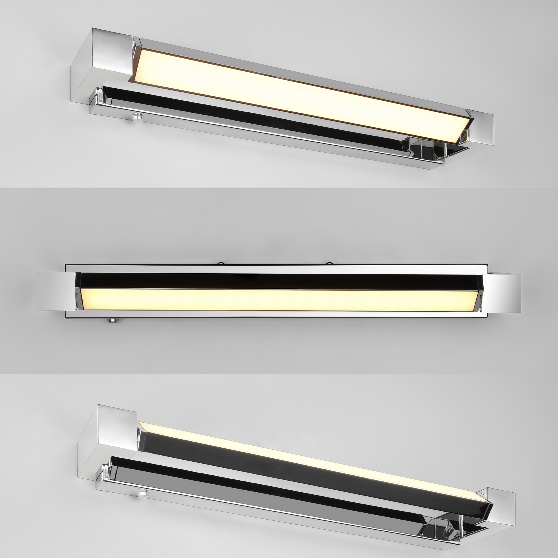 LED аплик за баня CCT димируем IP44 FABRIZIO, ориентиращ се