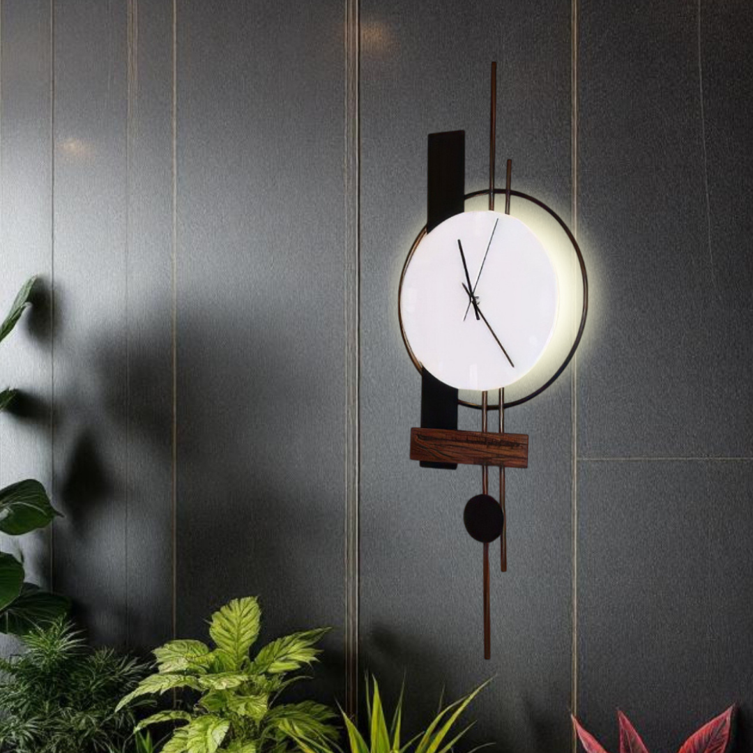 LED аплик с часовник Chronos Point AL260-1